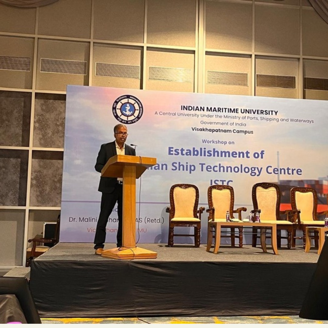 Representation of DG Shipping at IMU Workshop on Indian Ship Technology Centre