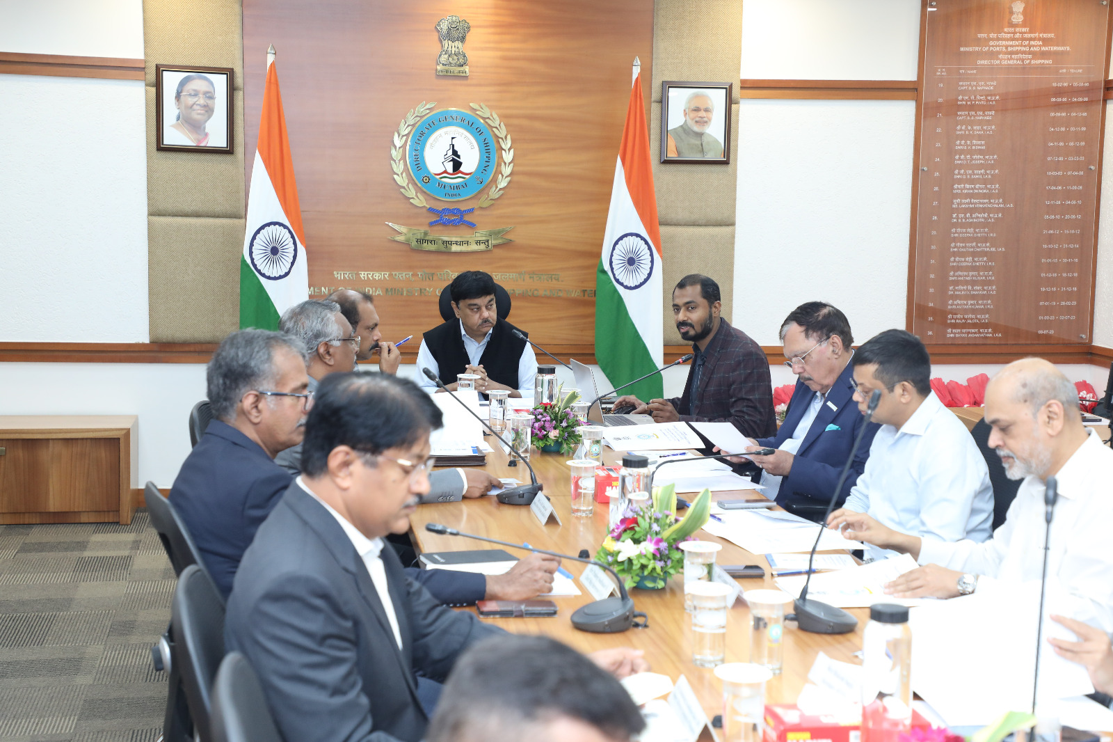 National Shipping Board Meeting at DG Shipping