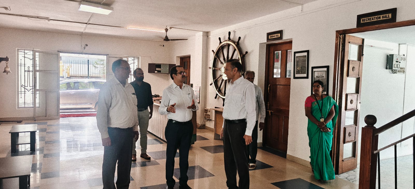 Additional Director General of Shipping Visits MMD Chennai