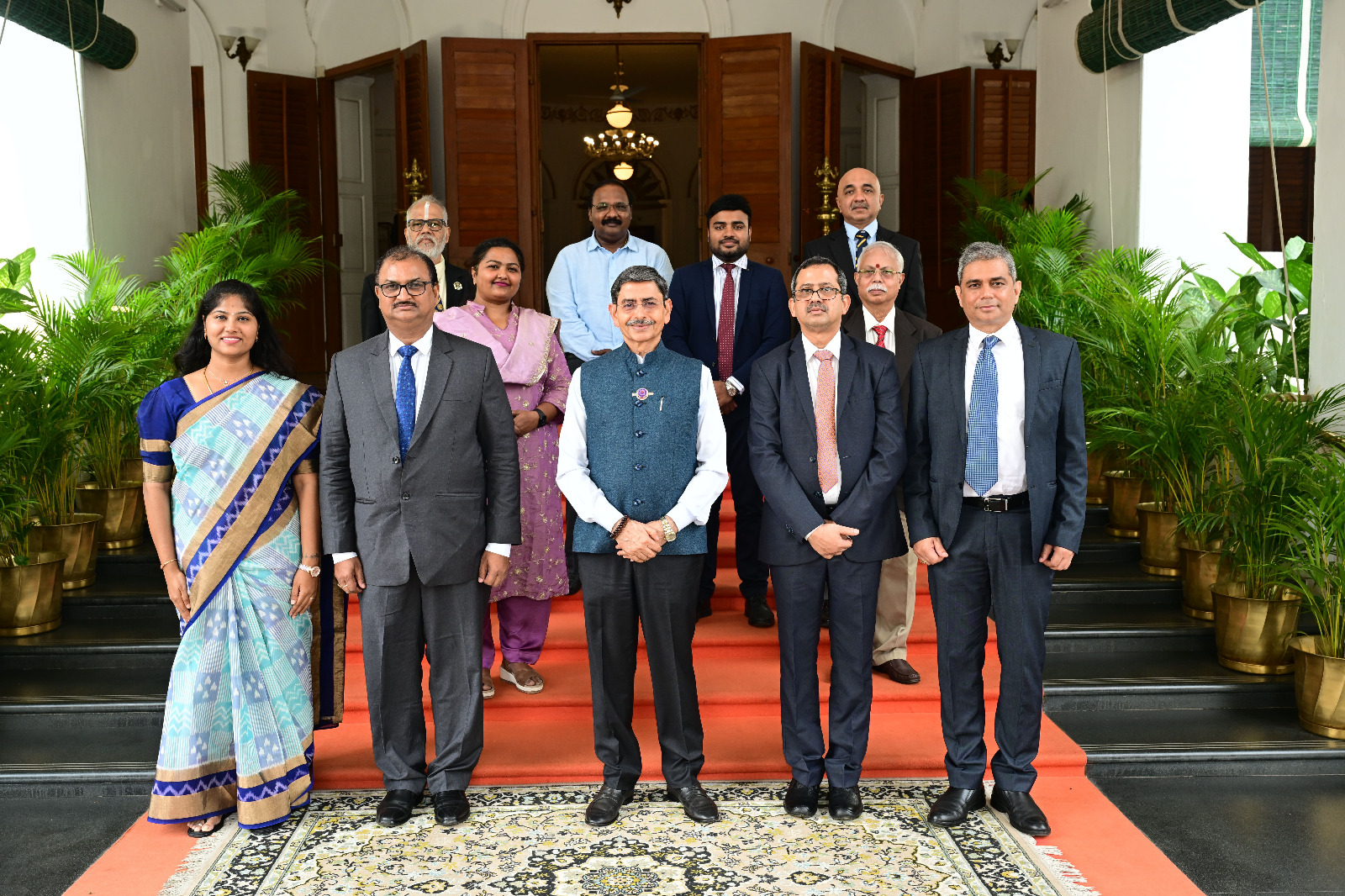 Flag Pinning Ceremony  to Hon’ble Governor, Tamil Nadu
