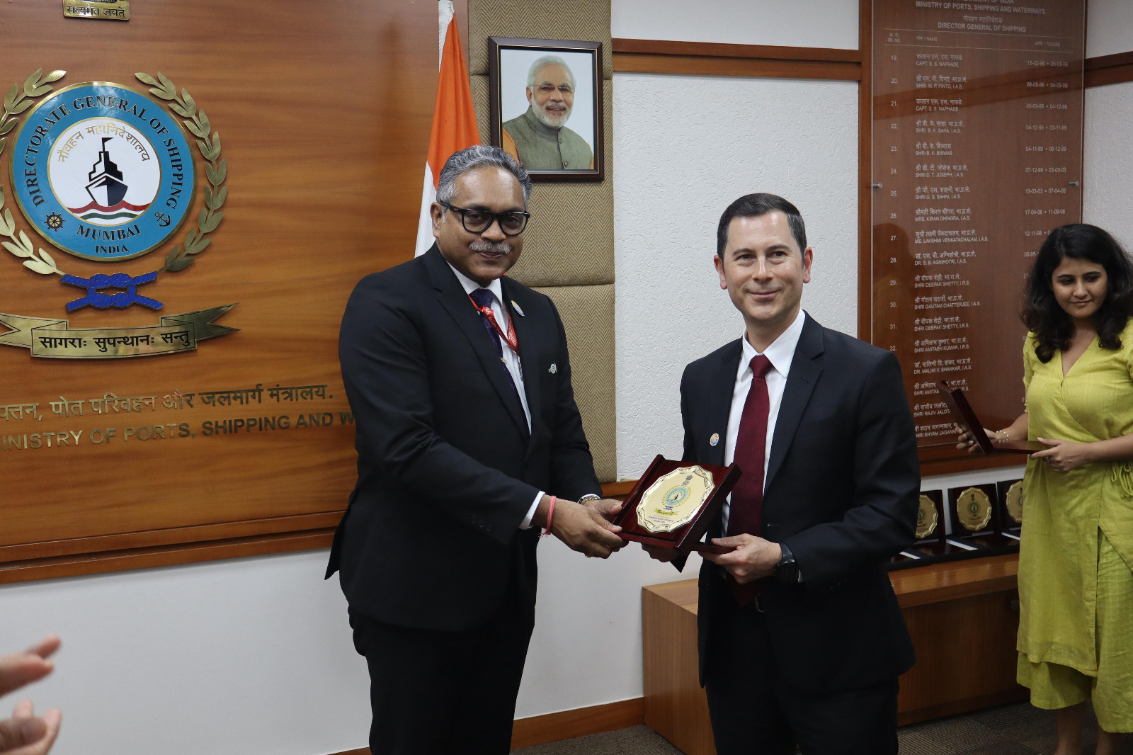 India–U.S. Dialogue on Maritime Security and Green Shipping.