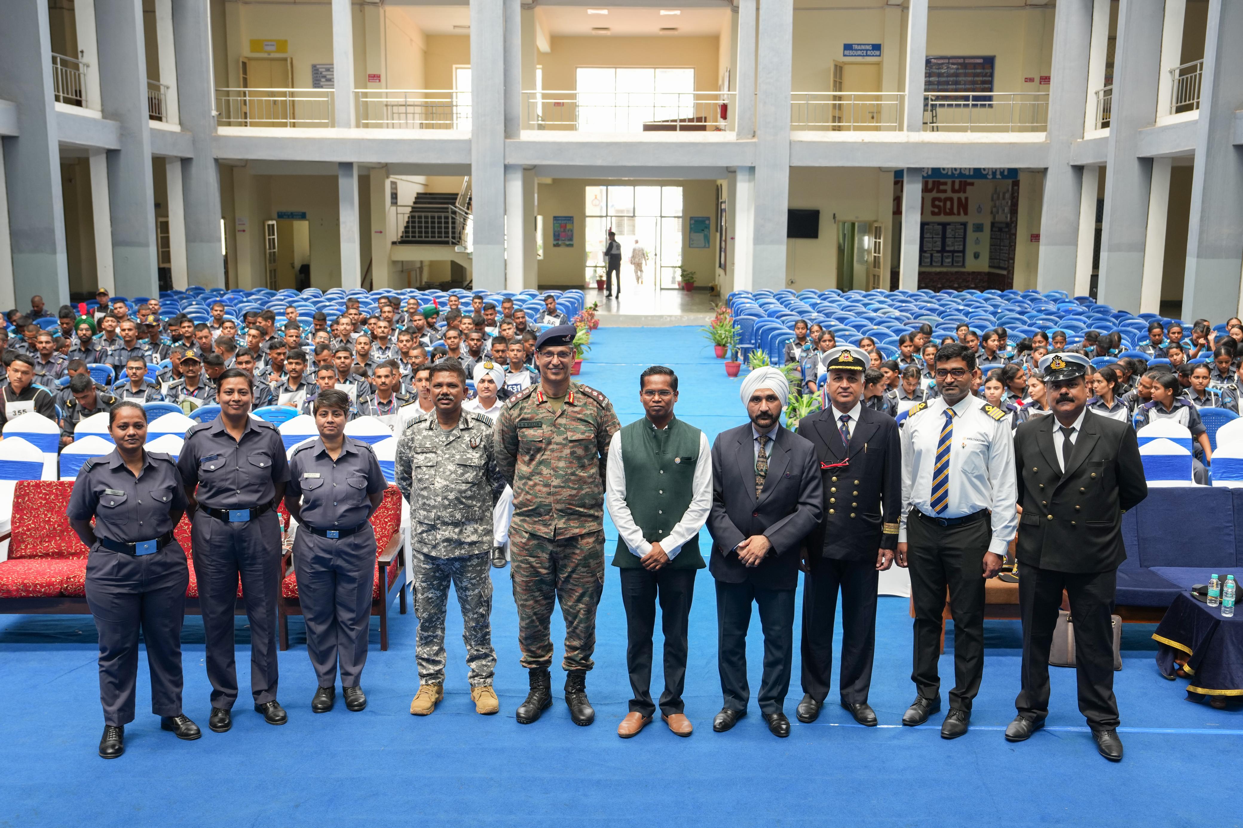 Maritime Outreach Awareness Event at All India Vayu Sainik Camp