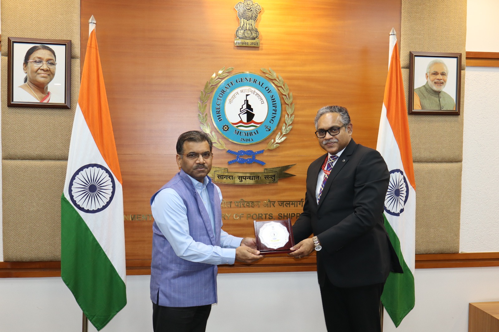 DG Shipping HQ Welcomes Special Secretary Rajesh Kumar Sinha for Key Initiative Review