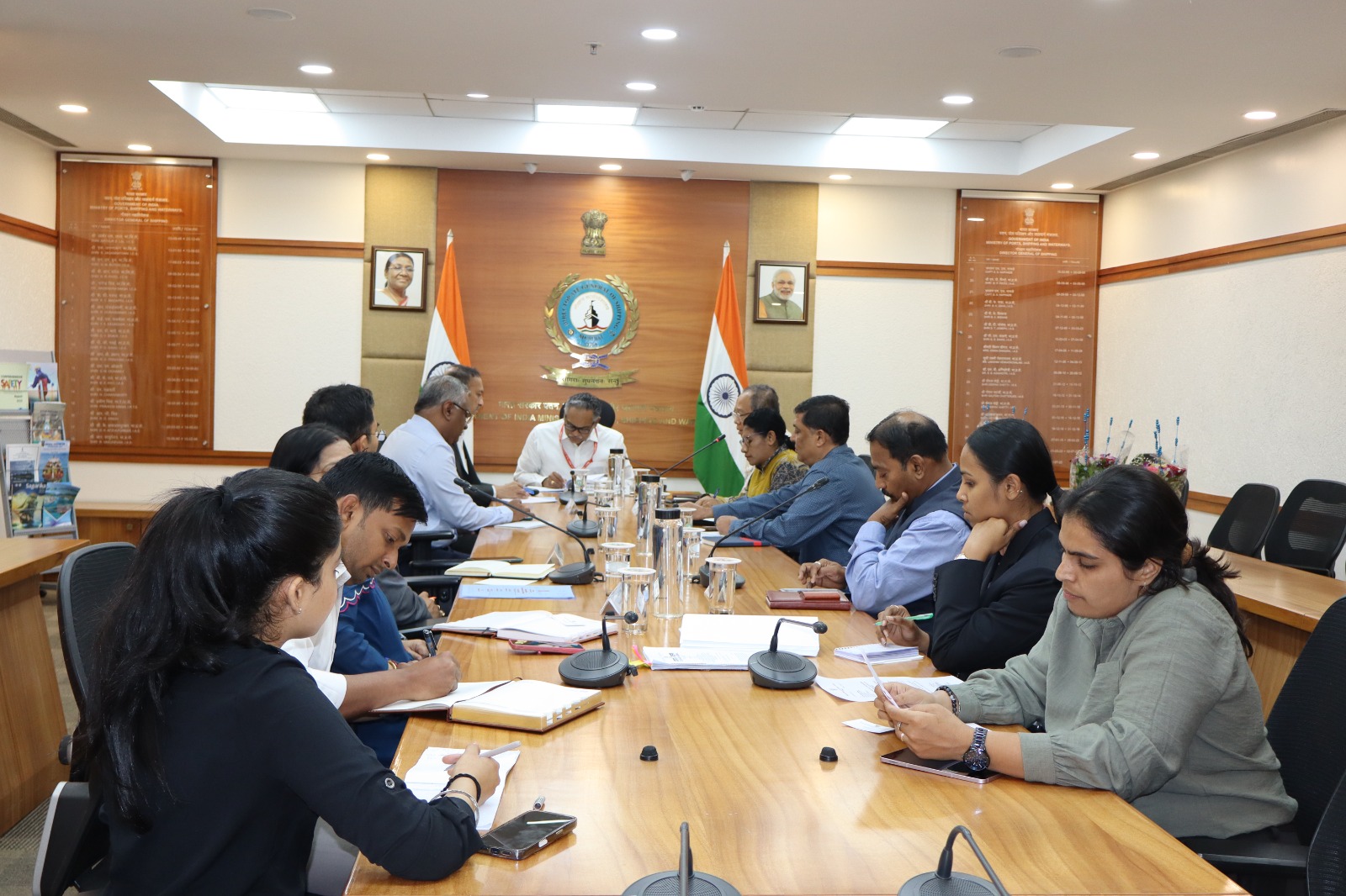 डीजी शिपिंग और इंडोनेशिया के महावाणिज्य दूतावास के बीच वान हाई 503 घटना और इंडोनेशियाई नाविकों के कल्याण पर बैठक